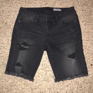Aeropostale Charcoal Bermuda Shorts